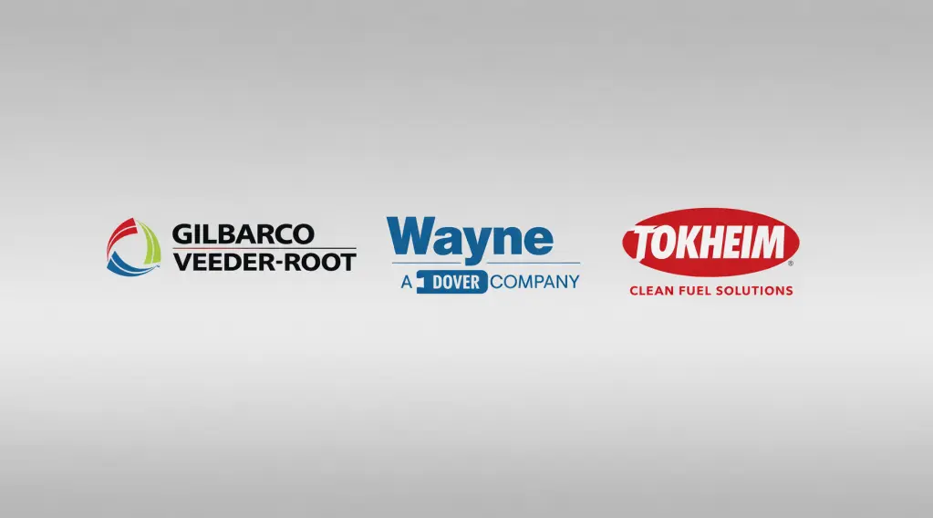 Бренды ТРК для сервисного обслуживания: Gilbarco, Wayne, Tokheim